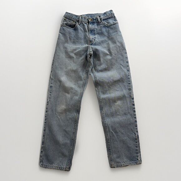 Vintage 90s LL Bean Double L Classic Fit Mom Jeans Women’s Sz 6 Light Washed - Picture 2 of 14